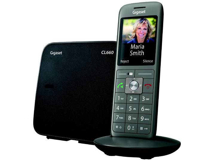 Gigaset Téléphone sans fil CL660 - Anthracite
