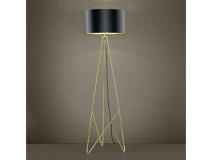 Lampadaire 45 x 45 x 154cm Tissu mélangé E27
