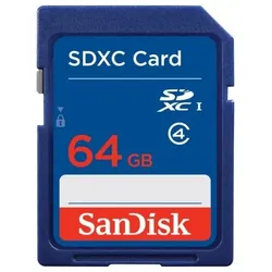 SanDisk Flash-Speicherkarte SDXC Memory Card 64 GB Class 4