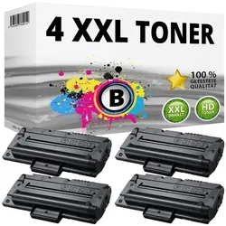 Druckfuxx, Toner, Set 4x SCX-D4200A ALTERNATIV DRUCKER TONER für SAMSUNG SCX 4200 SCX 4200R