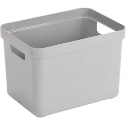 Sunware, Aufbewahrungsbox, Sigma home Aufbewahrungsbox 18L grau (18 l, 35.20 x 25.30 x 24.30 cm)