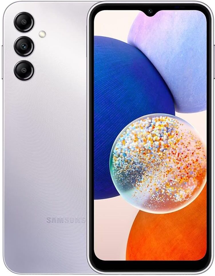 SAMSUNG Galaxy A14 4GB RAM/ 64 GB Storage 5G Dual SIM Sliver - Unlocked, New