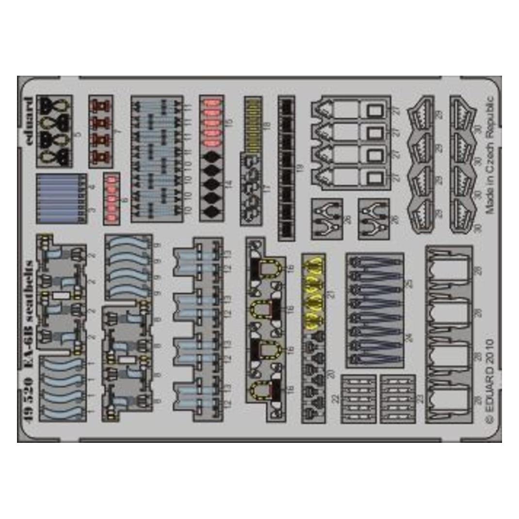 Eduard EA-6B seatbelts for Kinetic (49520)