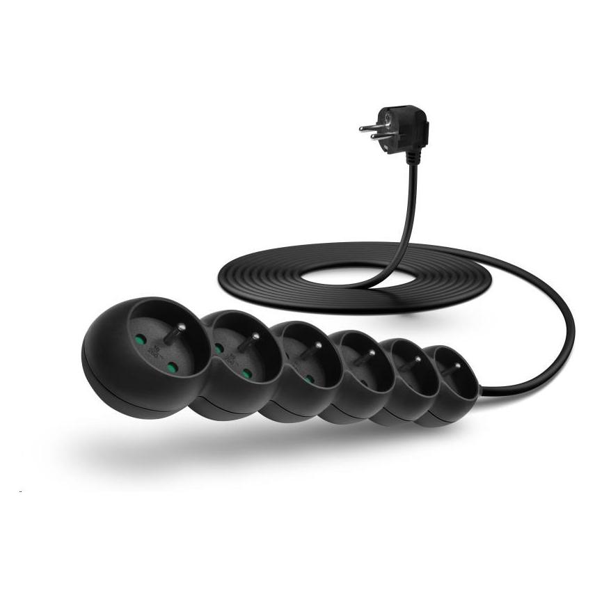 Connect IT CES-1320-BK (6x, CEE 7/3, 5 m) (CES-1320-BK)