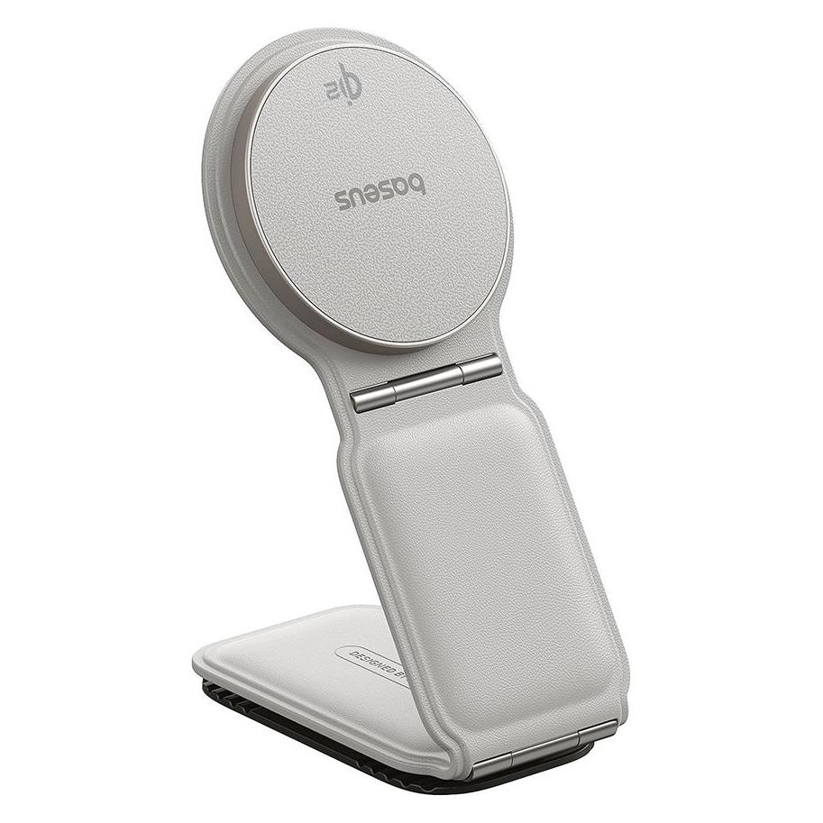 Baseus PrimeTrip C02 Magnetische Autohalterung mit kabellosem Laden weiss (C40169003211-00)