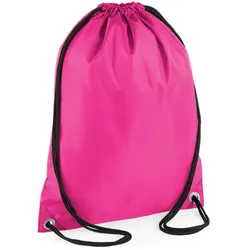 BagBase Budget Turnbeutel Sportbeutel BG5 fuchsia 33 x 45 cm
