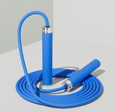 Smart Shopping Spot PowerFit Adjustable Jump Rope Speed Jump Rope For Boxing And Fitness Training blue