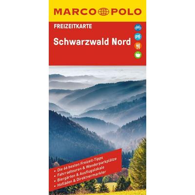 MARCO POLO Freizeitkarte 38 Schwarzwald Nord 1:100.000, Sonstige von Marco Polo Verlag, MairDuMont, 978-3-8297-4872-8