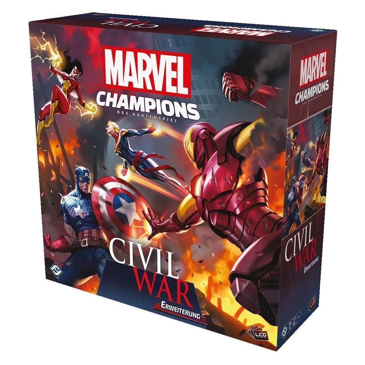 FFG Marvel Champions Das Kartenspiel - Civil War (Deutsch, 1 - 4 Spieler) (FFGD2957)
