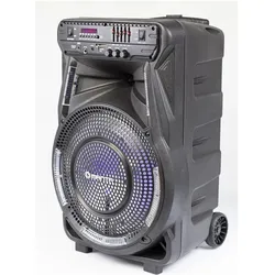 Manta SPK5033 Party (4 h), Bluetooth Lautsprecher, Schwarz