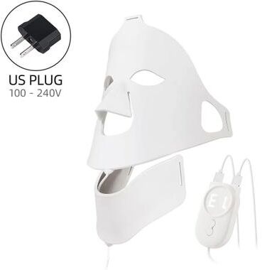 Inspire Select 7 Colors LED Silicone Face Mask Light Therapy Skin Care Beauty Mask For Home Facial Rejuvenation & Anti Aging us Plug