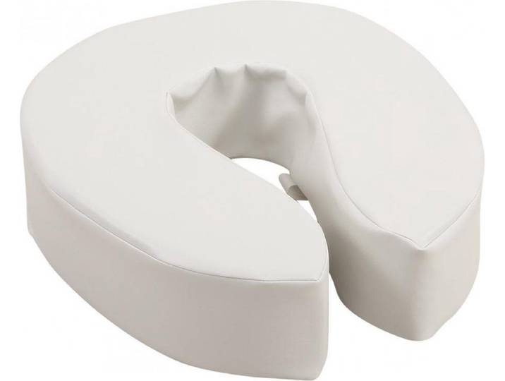 Able2 Atlantis - Toiletverhoger 10 cm - Zacht met wasbare hoes - Wit