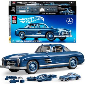 Mattel Brick Shop Hot Wheels HWW25 Mercedes-Benz 300 SL, ab 17 Jahre, 1.600 Teile