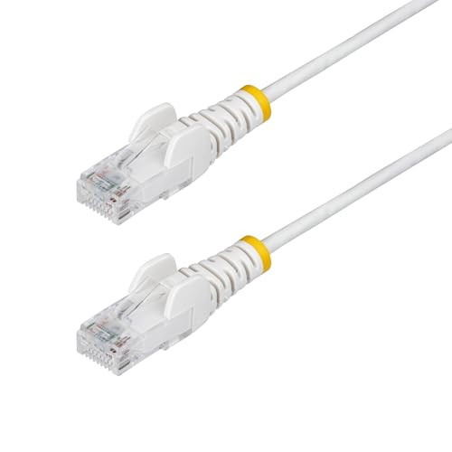 StarTech Cat6 Ethernet Kabel, 1,5m, LSZH, Wit (N6PAT150CMWHS)
