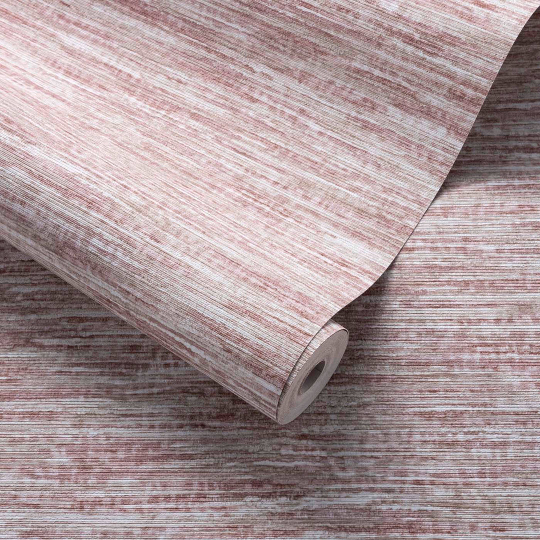 Clarke & Clarke Vivido 10.05m x 52cm Matte Wallpaper Roll Blush