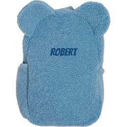 Rucksack für Kinder personalisierbar im Design "Teddyrucksack Hellblau" in verschiedenen Farben