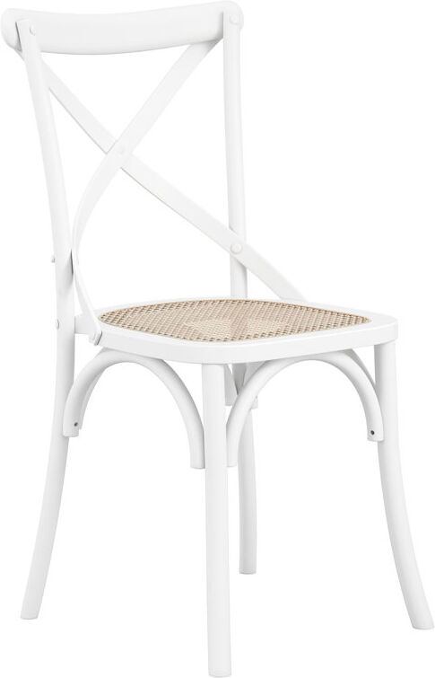 LPD FITZROY DINING CHAIR White 88.5cm H X 49cm W X 52.5cm D