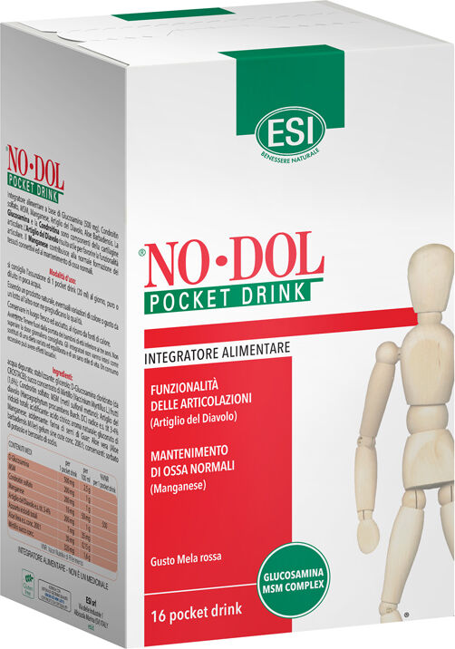 ESI Srl ESI, NoDol Benessere Articolazioni e Ossa, 16 Pocket Drink