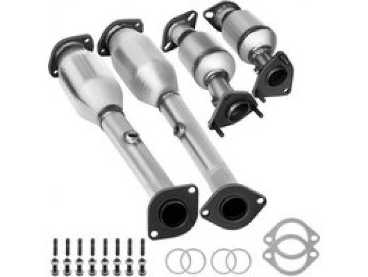 VEVOR Auspuffkrümmer 05–11 Nissan Frontier, Auspuffkrümmer, Schrauben, Dichtungskombination, 4,0 L, OEM-Qualität, High-Flow-Katalysator für 2005–2011 Nissan Frontier/Xterra/Pathfinder (EPA-konform)