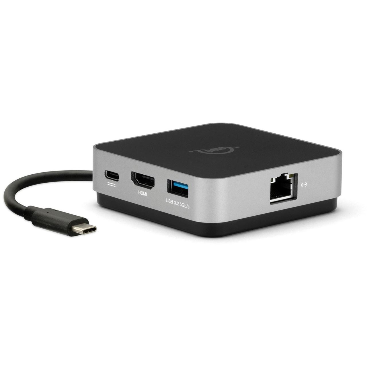 OWC 6-Port Travel Dock 100W- Space Gray (ethernet)