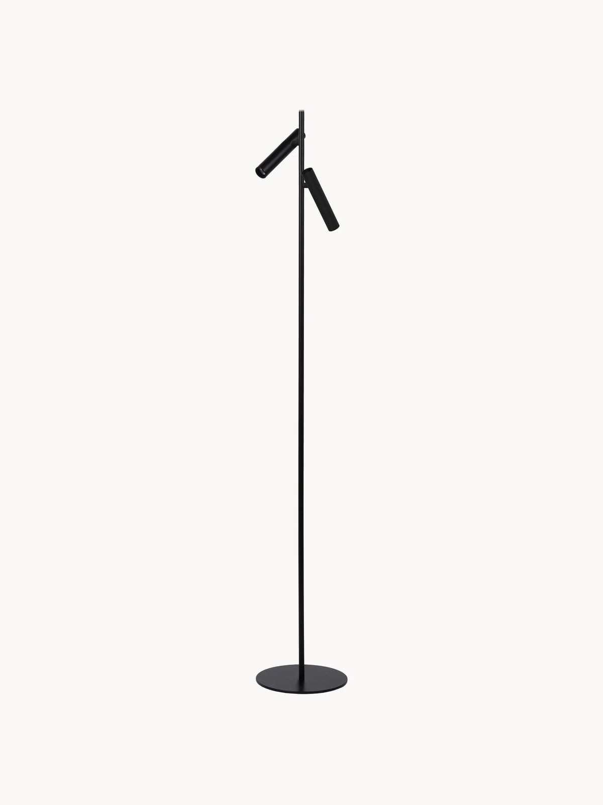 Lucide Philon Dimbare LED Leeslamp Zwart met Warm Wit Licht - Ø 23 cm