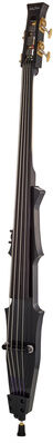 Harley Benton DB01-CB Electric Double Bass Design carbone
