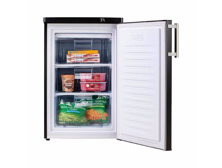 Domo DO91132F Mini Gefrierschrank – Mini Gefrierschrank freistehend – schwarz