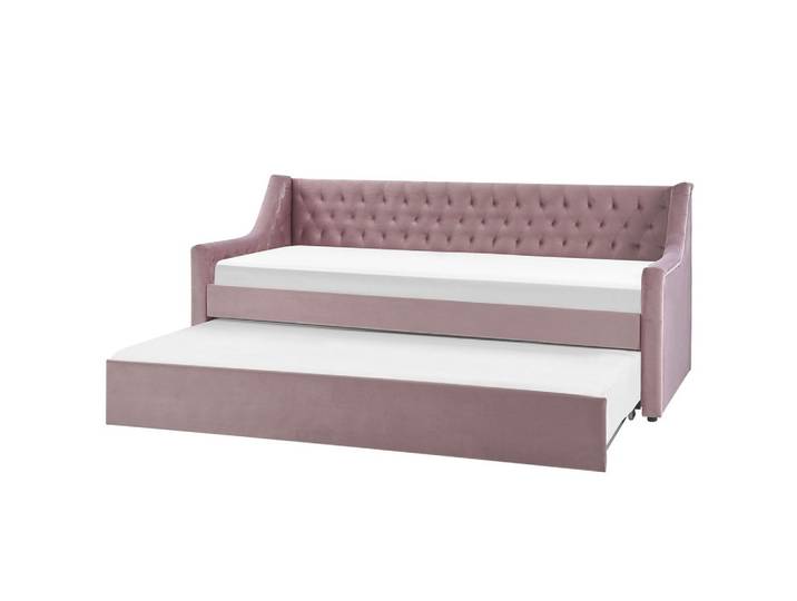 TAGESBETT 90/200cm Rosa Montargis