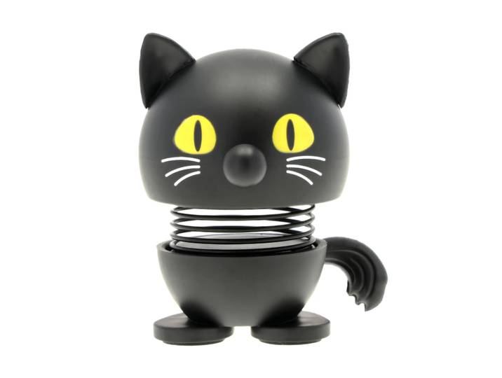 Hoptimist Hoptimist figuur XS Cat, black