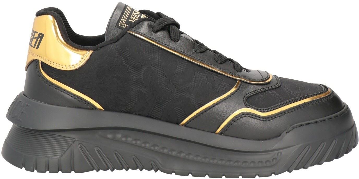 Versace Sneakers Hombre Negro 39,40 Hombre