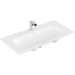 Villeroy & Boch Schrankwaschtisch Finion 4164A2, 1000x500x160mm, Stone White CeramicPlus, matt, TitanCeram, Metropolitan Stil
