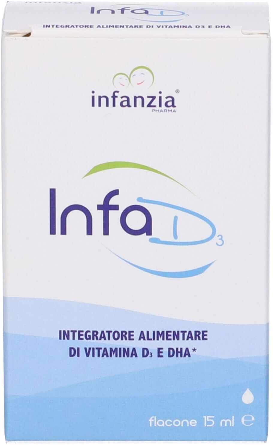 INFANZIA PHARMA di Giannini A. Infad3 Gocce, 15 ml