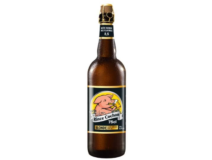 Rince Cochon Bière Blonde Cuvée Spéciale sur Lie 8,5% 75cl