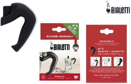 Manico caffettiera Bialetti 0800241 Nero