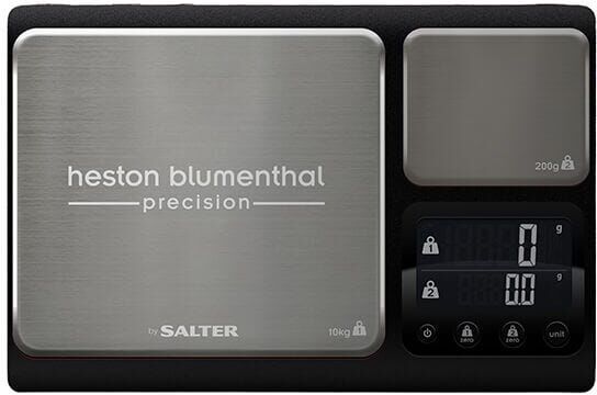Salter Heston Blumenthal Dual Platform Precision Kitchen Scale
