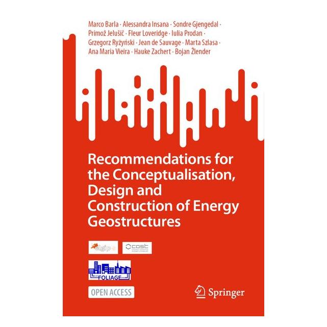 Umbreit Recommendations for the Conceptualisation, Design and Construction of Energy Geo (Englisch, Softcover, Alessandra Insana, Marco Barla, Sondre Gjengedal) (74060459)