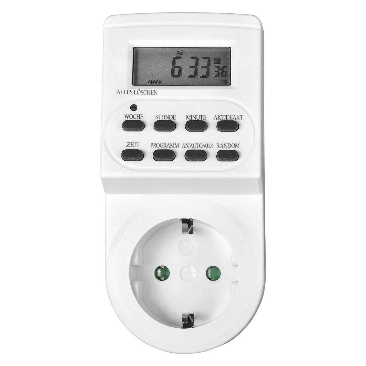 Heitech Wochen-Zeitschaltuhr elektronisch (04002438)