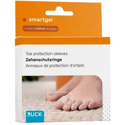 RUCK smartgel Zehenschutzringe 4 Stück L