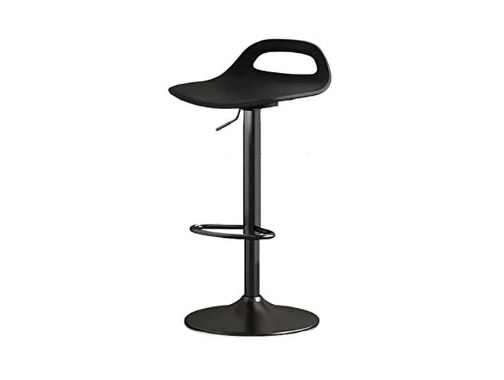 Küche Höhenverstellbarer Stuhl (58–78 cm), Bar-Rezeptionsstuhl(Schwarz)