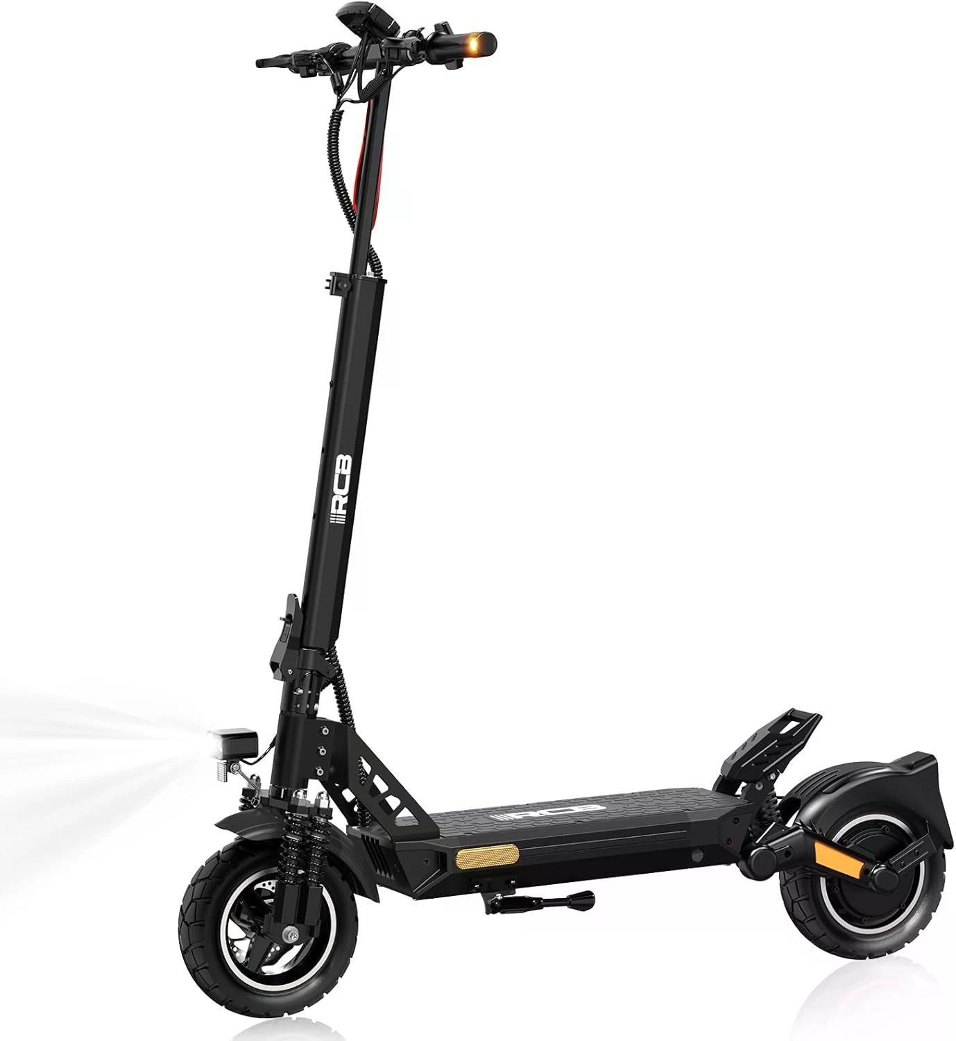 RCB D5 Ultra E-Scooter mit Straßenzulassung - 48V 21Ah bis 1600W, 10 Zoll App, NFC Diebstahlschutz, Klappbar