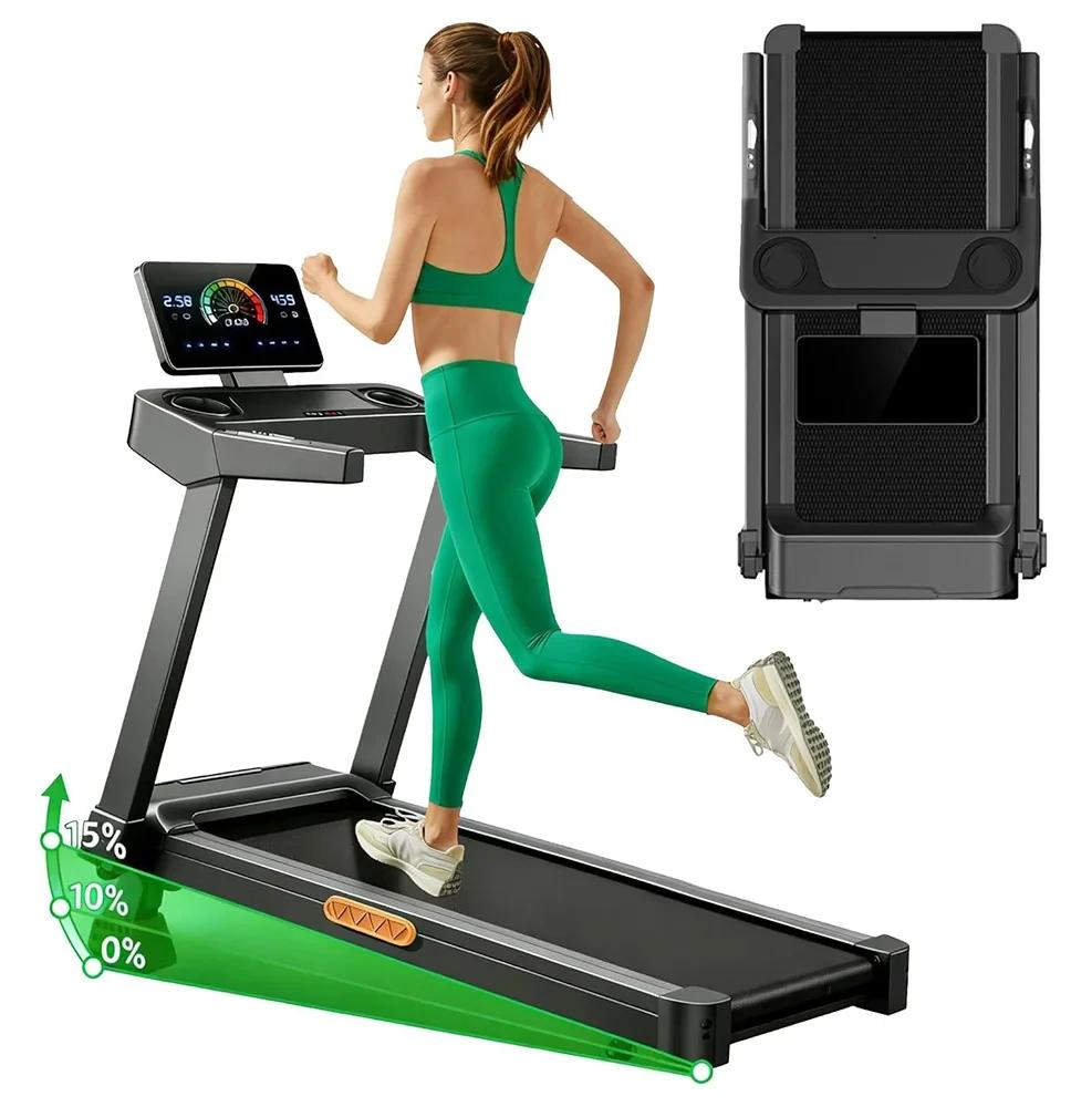 Laufband - L20 - 15 % Verstellbare Steigung - Bürstenloser Motor 3,5 PS - Geschwindigkeit 14 km/h - Maximales Benutzergewicht 180 kg - Klappbar - 107 x 40 cm