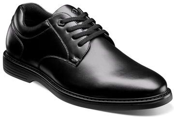 Nunn Bush Wade Work Plain Toe Oxford Shoes - Mens 8 Black Oxford Medium