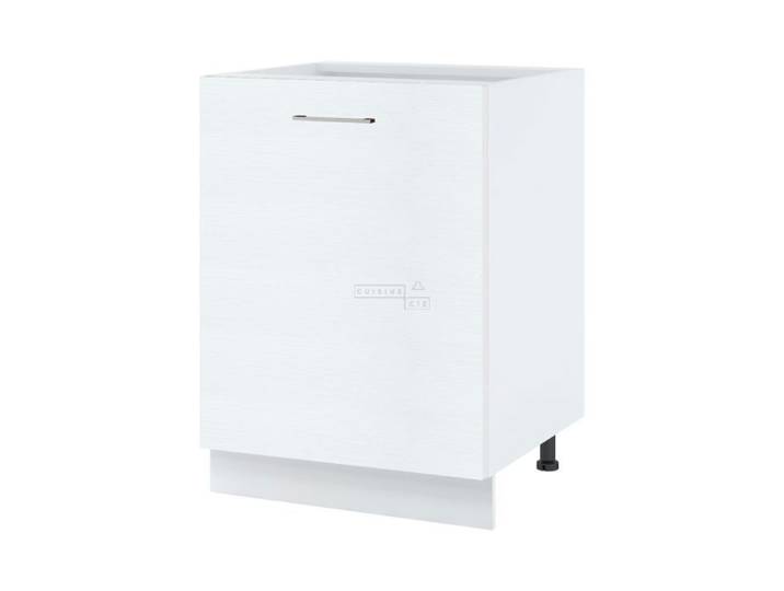 Meuble bas de cuisine Bellissi Blanc 1 porte L 60 cm - Cuisineandcie
