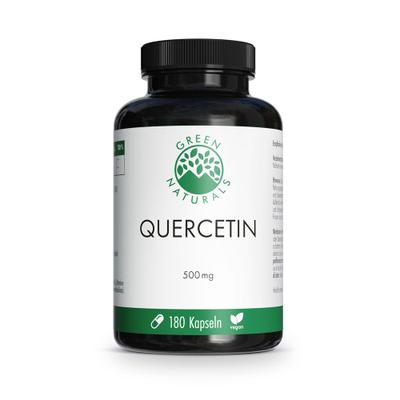 Green Naturals Quercetin 500 mg hochdosiert Kaps. 180 St Kapseln
