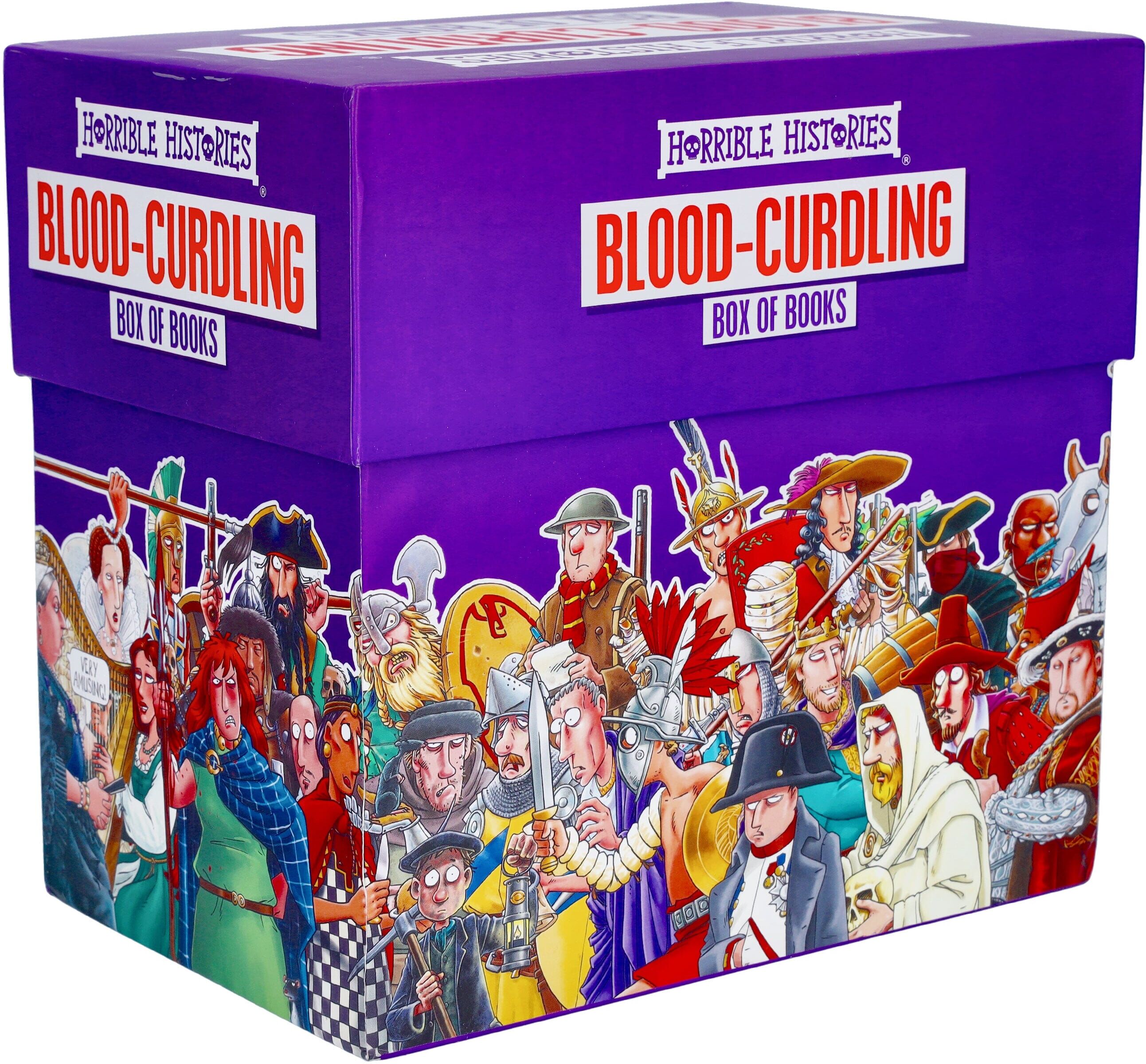 Horrible Histories Blood Curdling 20 Books Collection By Terry Deary - Ages 9-14 - Paperback Scholastic