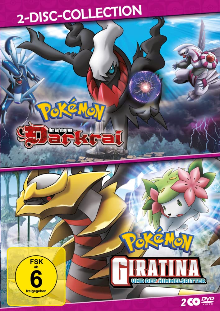 Kunihiko Yuyama - Pokémon: Giratina und der Himmelsritter / Pokémon: Der Aufstieg von Darkrai - 2-Movie-Box [2 DVDs] - Preis vom 11.10.2026 15:43:13 h