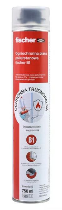 Fischer Vlamwerend Pistoolschuim Pup B1 750ml