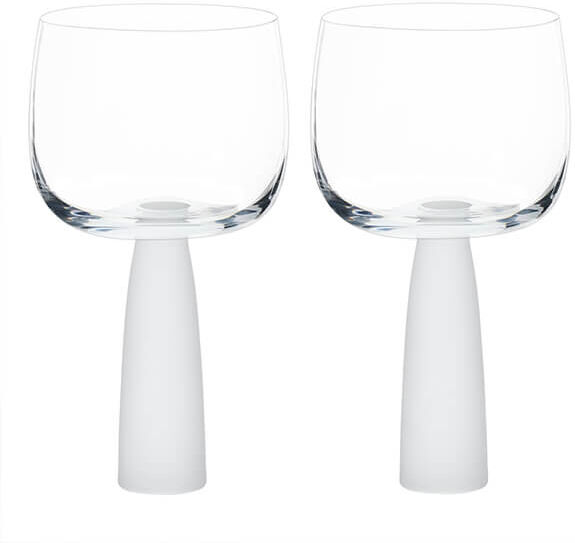 Anton Studios Anton Studio Designs Oslo Set Of 2 Gin Glasses Frost