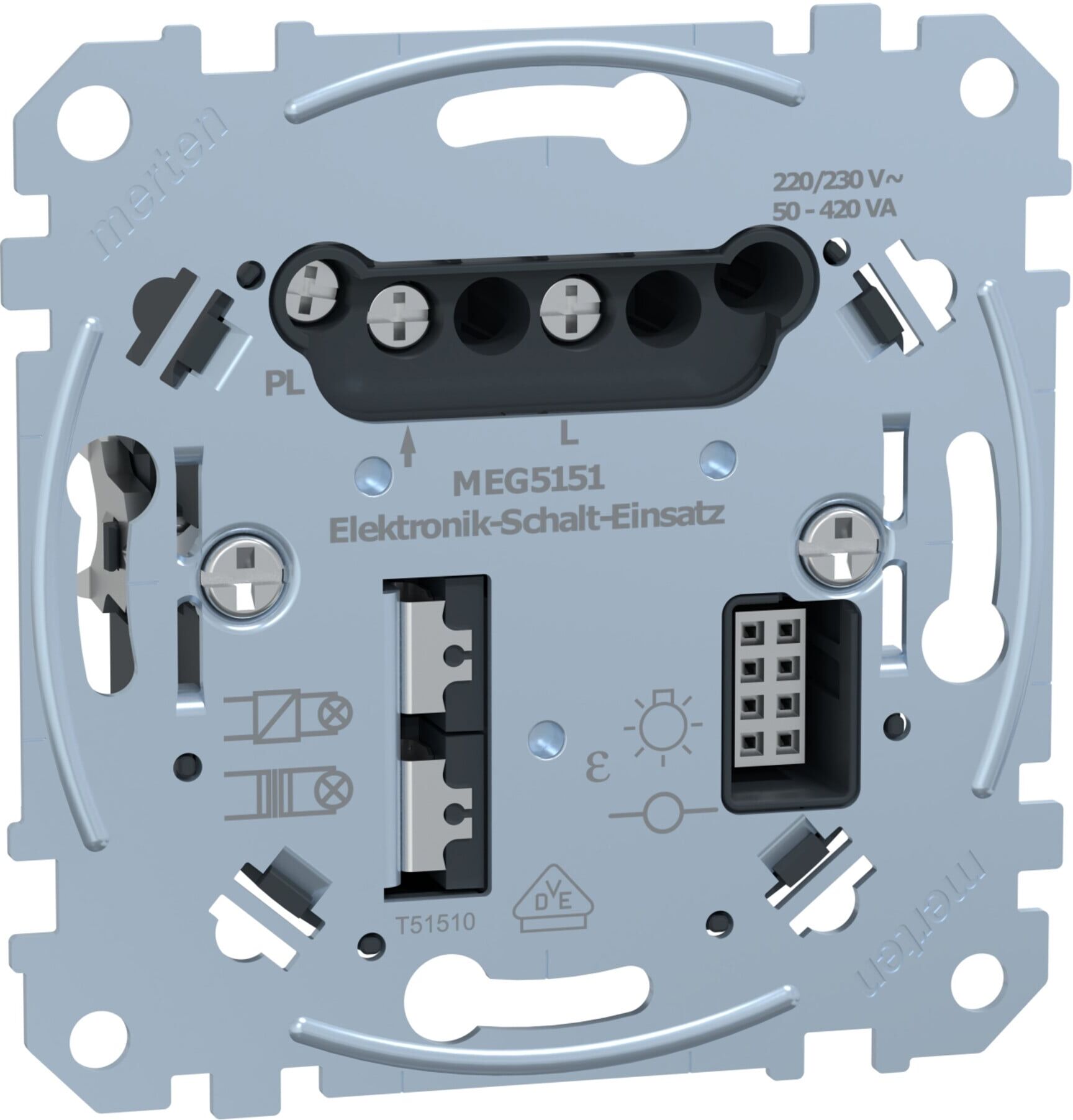Merten Elektronik-Schalt-Einsatz MEG5151-0000)
