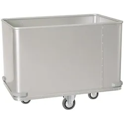 Virtus Transportwagen aus Aluminium für nasse Wäsche, Kapazität 50 kg/327 Liter (CFM2)